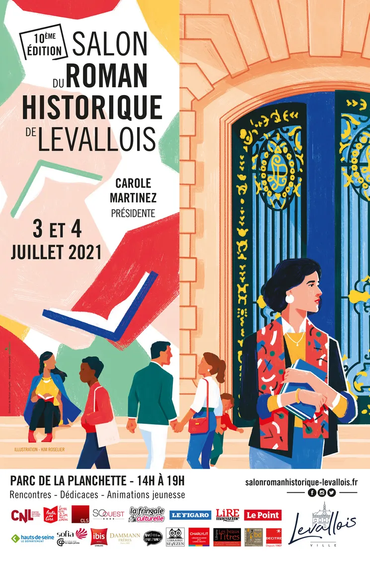Le Salon du roman historique de Levallois-Perret